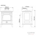 Печь камин Nordflam Ancona Печь камин Nordflam Ancona