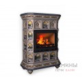 Изразцовый камин Истра КимрПечь пристенный Художественный Изразцовый камин Истра КимрПечь пристенный Художественный