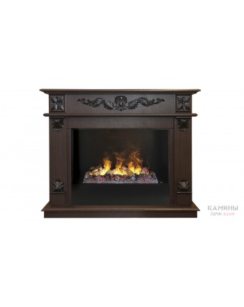 Электрокамин Philadelphia 25,5/26 DN с очагом 3D Cassette 630 + Black вставка