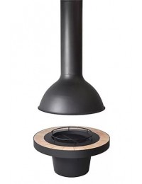 Островной камин LOFT - 01