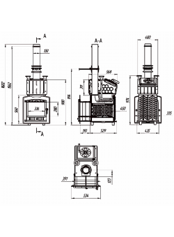 Печь GFS Гефест ЗК 25 (П2)