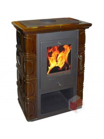 Печь BORGHOLM Keramik, каштановая (Thorma)