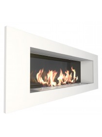 Биокамин Elliot 1200 белый со стемалитом (Zefire)