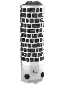 Печь для бани SAWO Aries Круглая 7,5 кВт встроенный блок