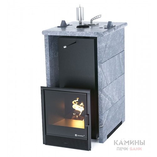 Печь ИзиСтим «ГЕЛЕНДЖИК» В ТРЕХСТОРОННЕМ КОЖУХЕ