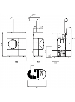 Пеллетный камин Austroflamm Clou Duo
