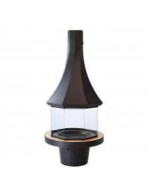 Островной камин LOFT - 13/2