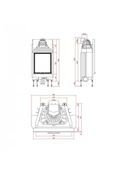 Каминная топка Schmid Lina 6780h