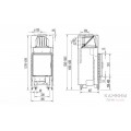 Каминная топка Austroflamm 45x51 K 2.0 прямое стекло
