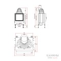 Каминная топка Schmid Lina 55s Каминная топка Schmid Lina 55s