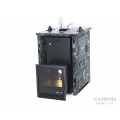 Печь ИзиСтим «АНАПА» М2 В ТРЕХСТОРОННЕМ КОЖУХЕ