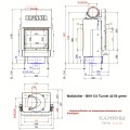 Топка-камин Brunner BKH 5.0 Tunnel 42-50 ST-DT Топка-камин Brunner BKH 5.0 Tunnel 42-50 ST-DT