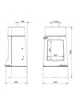 Чугунная печь Invicta Aratos