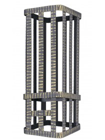 Сетка на трубу для Ураган 250х250х750 Гром 30 под шибер