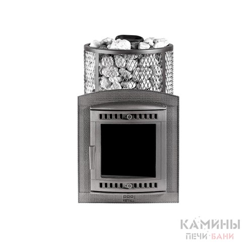 Печь банная "Атмосфера L" сетка из нержавеющей стали Печь банная "Атмосфера L" сетка из нержавеющей стали