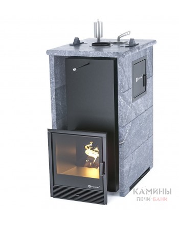 Печь ИзиСтим «ГЕЛЕНДЖИК» М2 В ТРЕХСТОРОННЕМ КОЖУХЕ