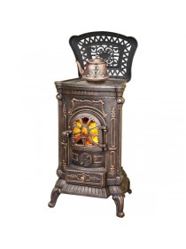 Печь-камин LK AMBRA Bronze