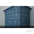 Каминная топка Foyer MILOS 700 в облицовке изразцами Дорф.