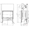 Каминная топка Austroflamm Austroflamm 75x51 SII 2.0 Каминная топка Austroflamm Austroflamm 75x51 SII 2.0