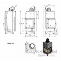 Каминная топка Kratki MBN/L/BS Каминная топка Kratki MBN/L/BS