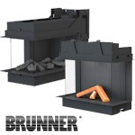 Газовые каминные топки Brunner