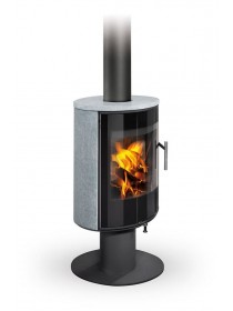 Печь-камин Romotop стальная LAREDO T02 камень