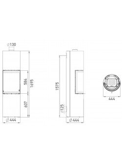 Печь-камин Austroflamm Stila