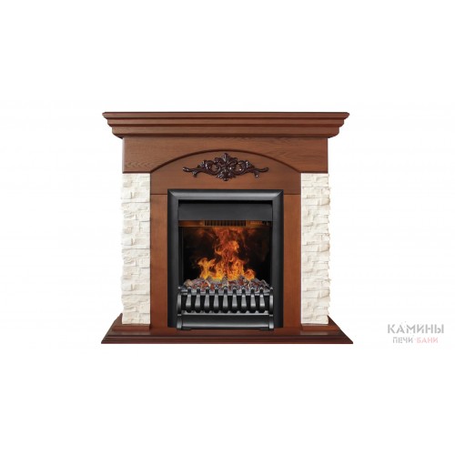 Электрокамин Neapolis NT c очагом 3D Oregan Электрокамин Neapolis NT c очагом 3D Oregan