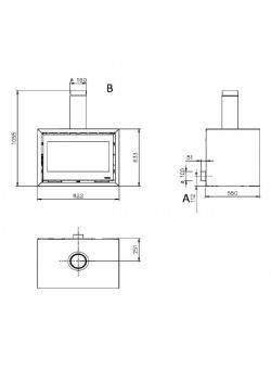 Печь камин La Nordica DANTE