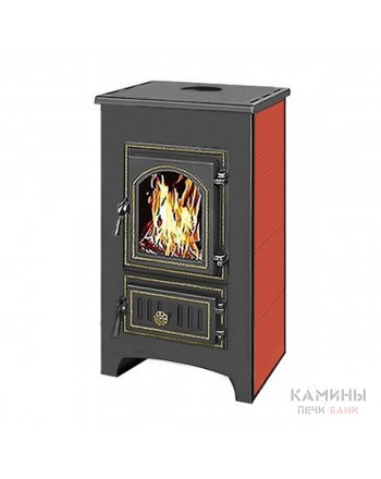 Печь-камин Везувий ПК-01 (270) КРАСНЫЙ