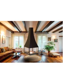 Пристенный камин AVES 6 Прато