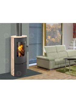 Печь-камин Romotop стальная Evora 07 камень