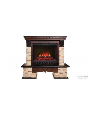Электрокамин Rockland 25,5 AO с очагом Sparta 25,5 LED