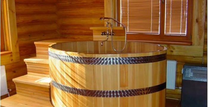 Новые модели купелей для бани и сауны