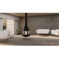 Подвесной центральный камин Traforart Loire