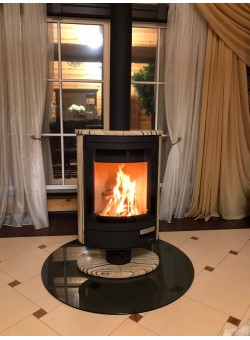 Печь-камин Romotop Stromboli N 01 камень