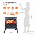 Чугунная печь KAWMET Premium S12 - 12,3 кВт Чугунная печь KAWMET Premium S12 - 12,3 кВт