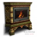 Изразцовый камин Кострома КимрПечь угловой Роспись Изразцовый камин Кострома КимрПечь угловой Роспись