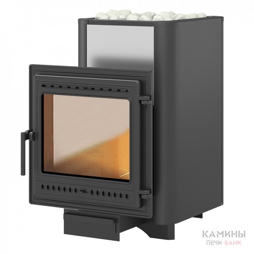 Печь для бани Сенсация 28 Антрацит (505) из чугуна
