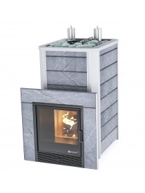 Печь ИзиСтим Ялта 35 К В КАМНЕ