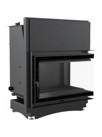 Каминная топка Kratki Zuzia/PW/BP/19/BS/W/Deco