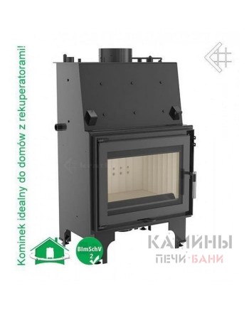 Каминная топка Kratki AQUARIO/Z/10/PW/W