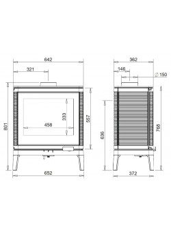 Чугунная печь Invicta Kazan G.A.