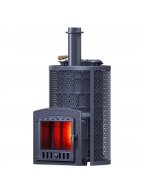 Печь Авангард ЗК 40 (П2) Ураган в сетке