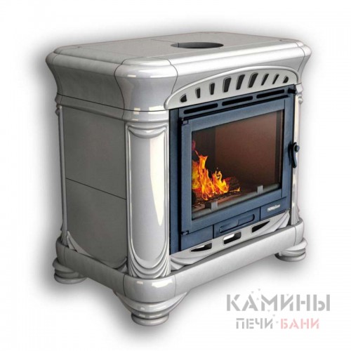 Изразцовый камин Модерн КимрПечь пристенный однотонный А Изразцовый камин Модерн КимрПечь пристенный однотонный А