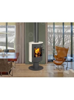 Печь-камин Romotop стальная Evora T01 керамика