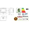 Печь-камин Panadero Java Wall Печь-камин Panadero Java Wall