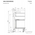 Каминная топка Hoxter UKA 56/50/56/52h Каминная топка Hoxter UKA 56/50/56/52h