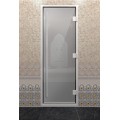 Стеклянная дверь для хамама Doorwood Хамам Престиж Сатин