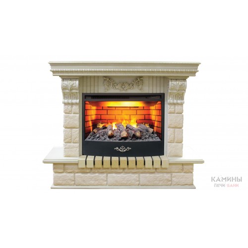 Электрокамин Gracia 25,5 WT c очагом FireStar 25,5 3D
